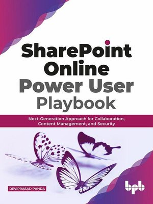 cover image of SharePoint Online Power User Playbook
